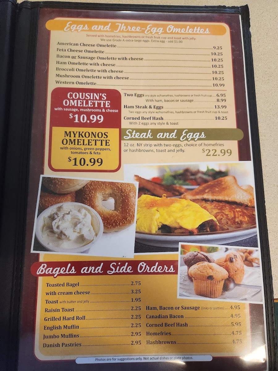 Country Club Family Restaurant Menu - Image 2