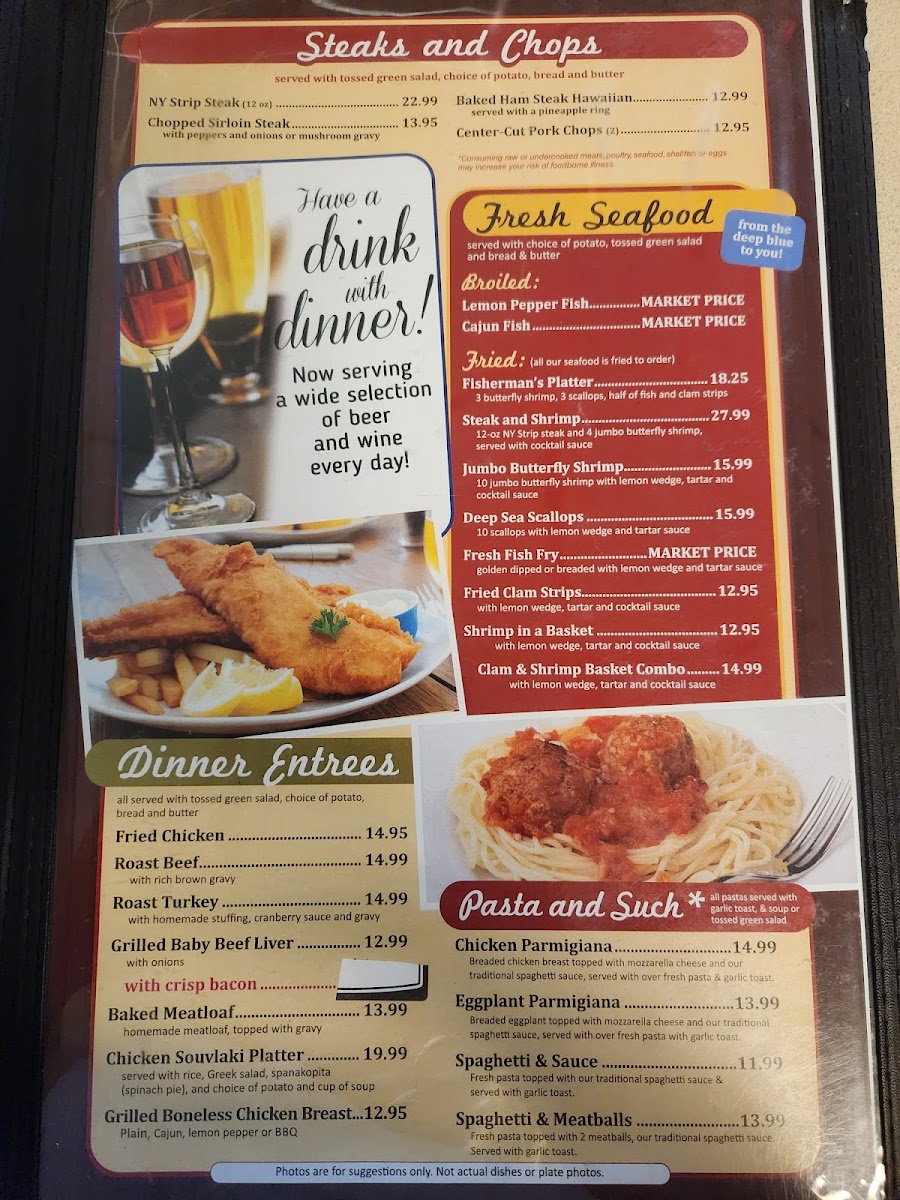 Country Club Family Restaurant Menu - Image 4