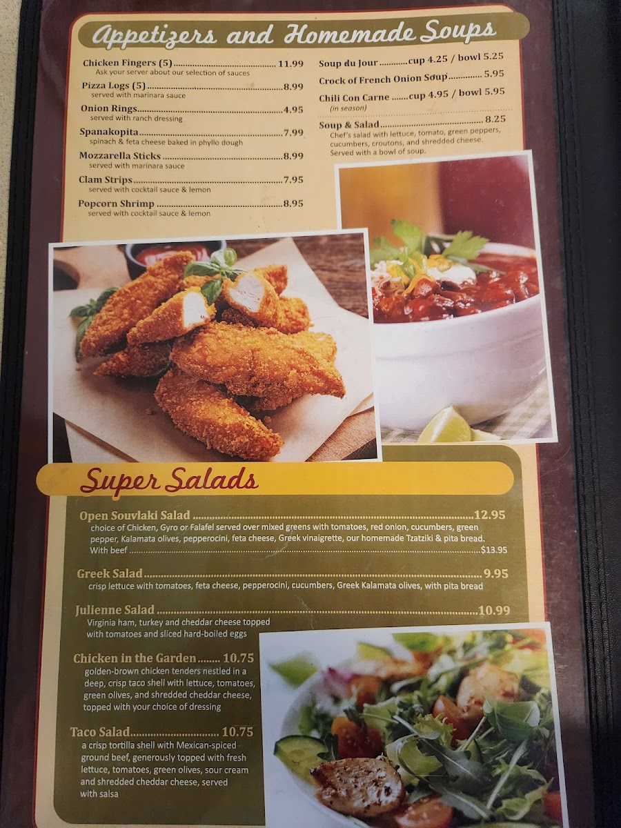 Country Club Family Restaurant Menu - Image 6